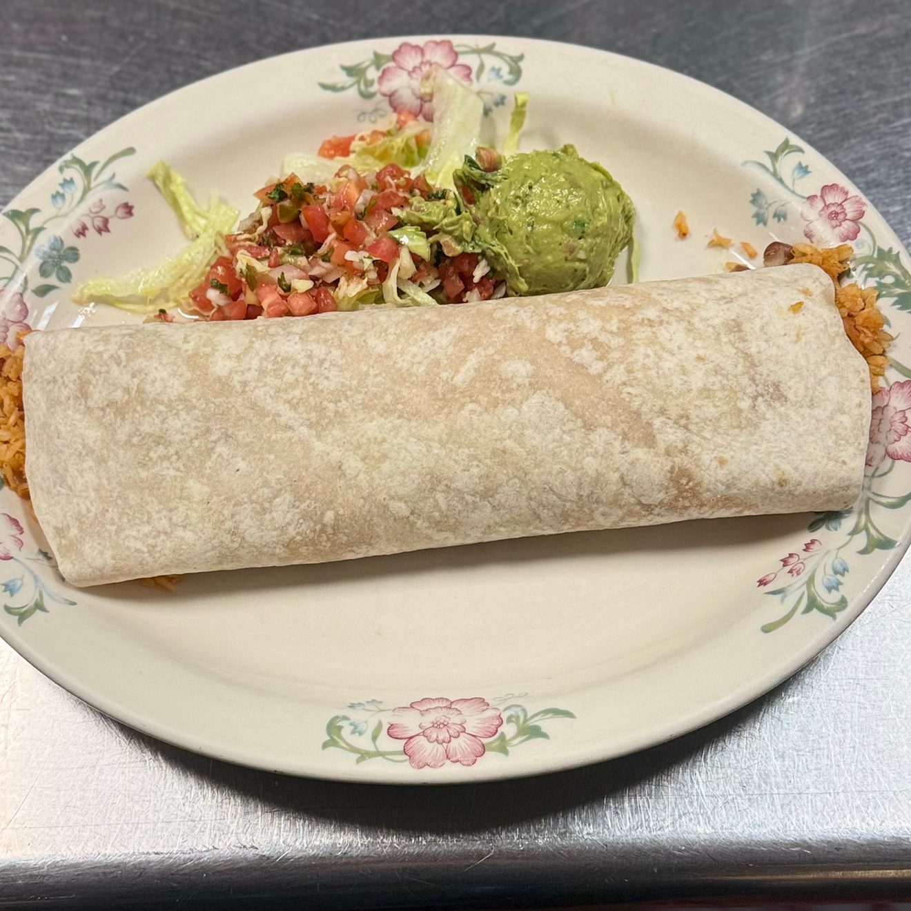 Burrito De Pollo Asado, Carne Asada, Pastor Or Carnitas..