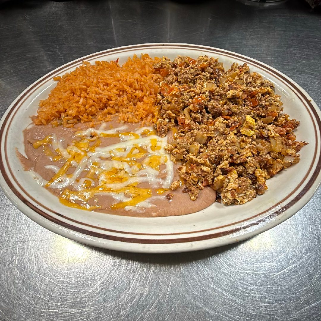#59 Chorizo Con Huevos.